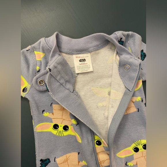 Hanna Andersson Star Wars Zip Sleeper in Organic Cotton - Picture 2 of 4